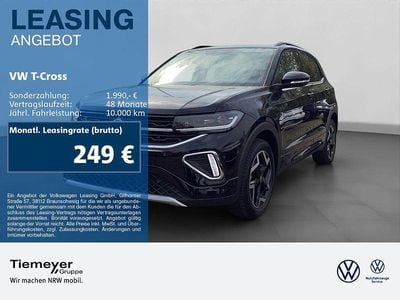 Nuova VW T-Cross R-line 116 CV (85 kW) 2026 Nero SUV
