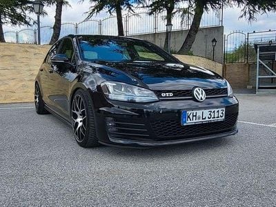 Gebraucht VW Golf VII GTD 184 PS (135 kW) 2015 Schwarz Limousine