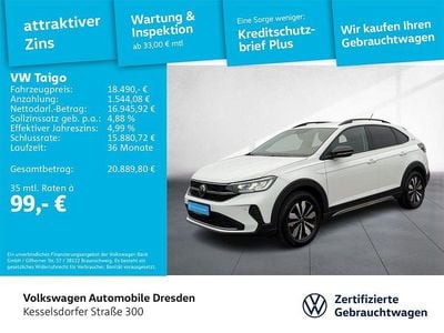 Gebraucht VW Taigo Life 95 PS (69 kW) 2024 Weiß SUV