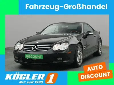 Gebraucht Mercedes SL500 306 PS (225 kW) 2003 Schwarz Cabrio