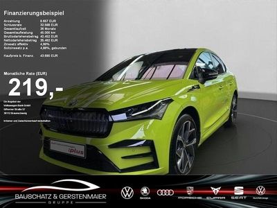 Mamba grün (gruen) Gebraucht 2023 Skoda Enyaq iV RS SUV | 43.690 € (Fairer Preis)