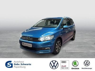 Blau Gebraucht 2021 VW Touran United Van / Kleinbus | 23.780 € (Superpreis)