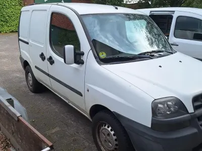 Gebraucht Fiat Doblò 69 PS (50 kW) 2005 Weiß Van / Kleinbus