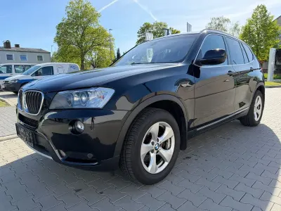 Brugt BMW X3 Sport Line 184 HK (135 kW) 2012 Sort SUV
