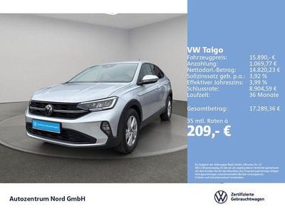 Usata VW Taigo Basis 95 CV (69 kW) 2022 Argento SUV