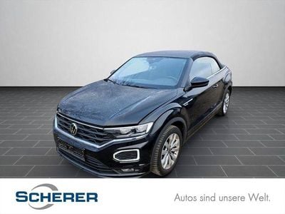 Second-hand VW T-Roc Cabriolet R-line 150 CP (110 kW) 2021 Negru Cabrio