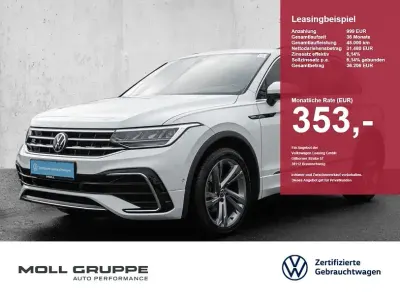Gebraucht VW Tiguan R-line 150 PS (110 kW) 2023 Pure white SUV