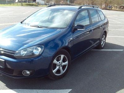 Usata VW Golf VII Match 105 CV (77 kW) 2012 Blu Station wagon