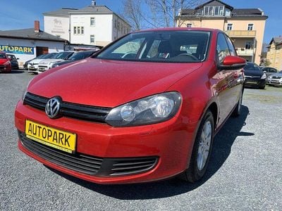Usata VW Golf VI 86 CV (63 kW) 2011 Rosso Utilitaria