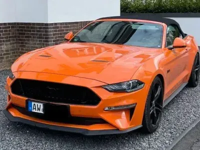 Gebraucht Ford Mustang GT Convertible 450 PS (330 kW) 2020 Orange Cabrio