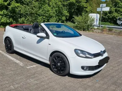 Gebraucht VW Golf Cabriolet Allstar 150 PS (110 kW) 2016 Weiß Cabrio