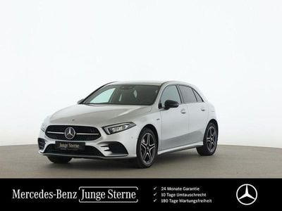 Gebraucht Mercedes A250 AMG 218 PS (160 kW) 2021 Iridiumsilber Kleinwagen