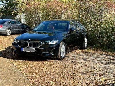 Gebraucht BMW 545e 394 PS (289 kW) 2021 Schwarz Limousine