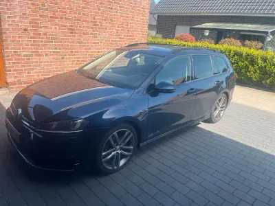 Gebraucht VW Golf VII R-line 140 PS (102 kW) 2014 Blau Kombi
