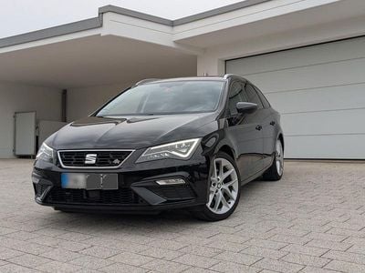 Usata Seat Leon ST FR 179 CV (131 kW) 2017 Nero Station wagon