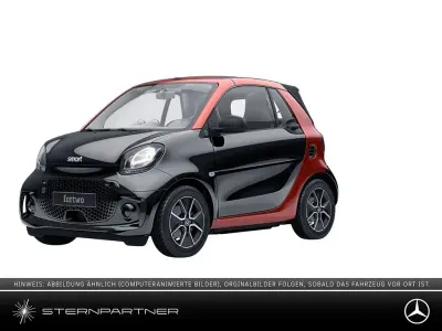 Gebraucht Smart ForTwo Electric Drive 60 kW (82 PS) 2021 Schwarz Cabrio