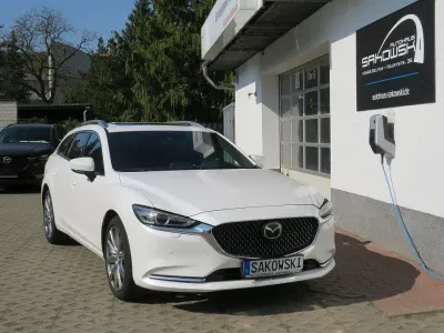 Brugt Mazda 6 Sports-Line 194 HK (142 kW) 2023 Hvid Stationcar