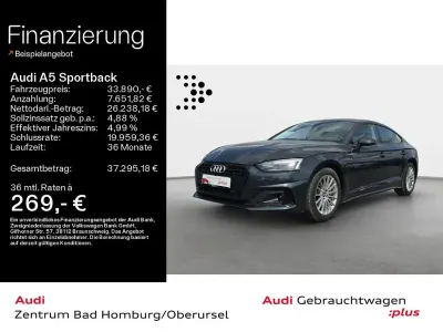 Używany Audi A5 Sportback Advanced Plus 204 KM (150 kW) 2023 Szary Hatchback