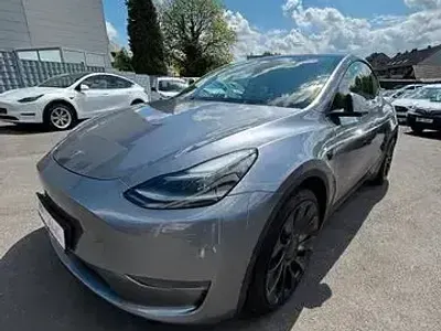 Usata Tesla Model Y Performance 392 kW (534 CV) 2022 Grigio SUV
