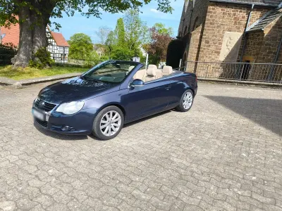 Gebraucht VW Eos 150 PS (110 kW) 2006 Blau Cabrio