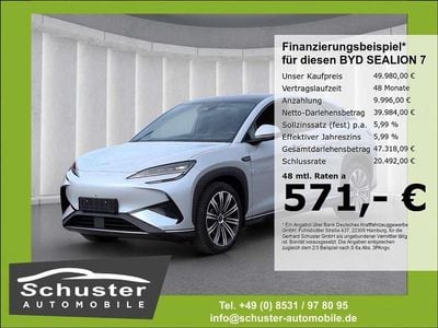 Nouă BYD Sealion 7 389 kW (530 CP) 2026 Gri SUV