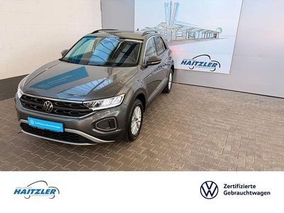Gebraucht VW T-Roc Life 150 PS (110 kW) 2022 Indiumgrau metallic (metallic) SUV