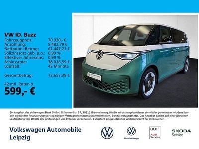 Weiß Gebraucht 2025 VW ID. Buzz Pro Van / Kleinbus | 70.930 € (Teuer)