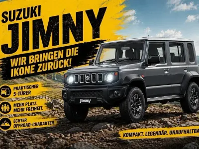 Nuova Suzuki Jimny GLX 102 CV (75 kW) 2026 Grigio SUV