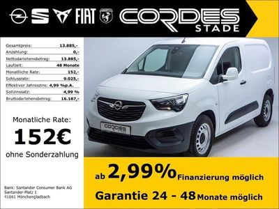 Gebraucht Opel Combo Edition 102 PS (75 kW) 2020 Weiß Van / Kleinbus