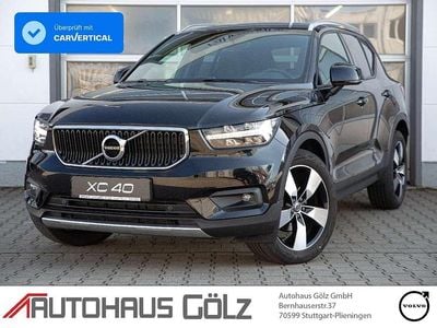 Gebraucht Volvo XC40 Momentum 163 PS (119 kW) 2021 Onyx black / metallic (metallic) SUV