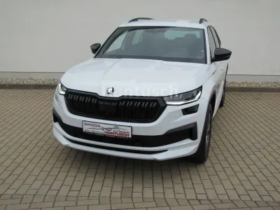Gebraucht Skoda Kodiaq SportLine 150 PS (110 kW) 2022 Weiß SUV
