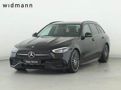 Gebraucht Mercedes C300 AMG 265 PS (194 kW) 2023 Metalliclack obsidianschwarz Kombi
