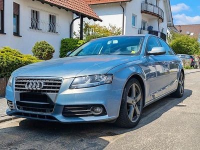 Begagnad Audi A4 Ambition 160 HK (117 kW) 2009 Blå Sedan