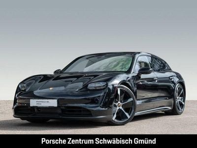 Tiefschwarzmetallic Gebraucht 2023 Porsche Taycan Sport Turismo Kombi | 86.880 € (Etwas zu teuer)