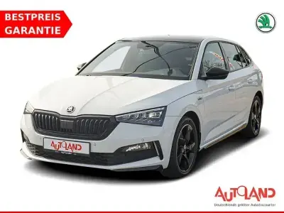 Gebraucht Skoda Scala Monte Carlo 110 PS (80 kW) 2021 Weiß Kleinwagen
