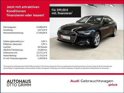Gebraucht Audi A6 Sport 245 PS (180 kW) 2022 Mythosschwarz metallic Limousine