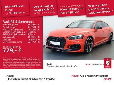 gebraucht Audi RS5 Sportback 2.9 TFSI Q. Navi Matrix Leder Pan