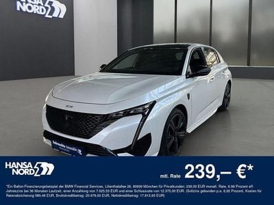 Weiß Gebraucht 2022 Peugeot 308 GT Limousine | 24.250 € (Fairer Preis)