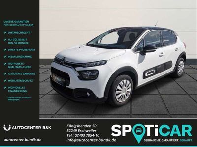 gebraucht Citroën C3 Pure Tech 110 EAT6 SHINE PACK SHZ ohne Alufelgen