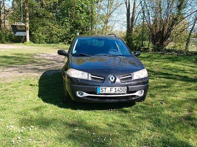 Gebraucht Renault Mégane GrandTour 101 PS (74 kW) 2008 Schwarz Kombi