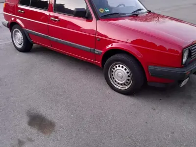Brugt VW Golf II 69 HK (50 kW) 1990 Rød Hatchback