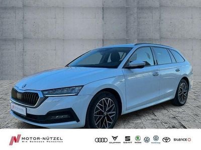 Gebraucht Skoda Octavia Clever 116 PS (85 kW) 2021 Weiß Kombi