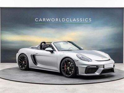 Gebraucht Porsche Boxster Spyder 420 PS (308 kW) 2022 Silber Cabrio