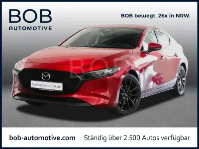 Gebraucht Mazda 3 Exclusive-Line 186 PS (136 kW) 2024 Soul red crystal (rot) (rot) Limousine