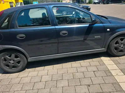 Gebraucht Opel Corsa 75 PS (55 kW) 2002 Blau Kleinwagen