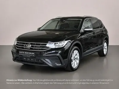 Gebraucht VW Tiguan Allspace Life 150 PS (110 kW) 2023 Schwarz SUV