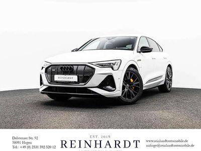 Gebraucht Audi e-tron Sportback Black Edition 230 kW (313 PS) 2022 Gletscherweiß metallic SUV