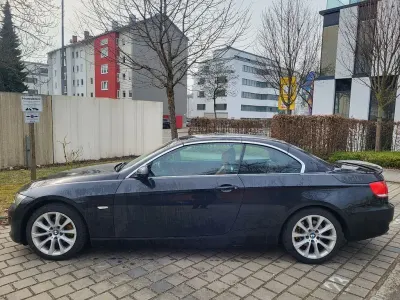 Gebraucht BMW 320 Cabriolet Comfort Edition 170 PS (125 kW) 2008 Schwarz Cabrio