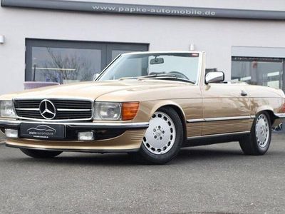 Usata Mercedes SL300 179 CV (131 kW) 1985 Oro Cabrio