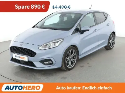 Używany Ford Fiesta ST-Line 95 KM (69 kW) 2020 Niebieski Hatchback